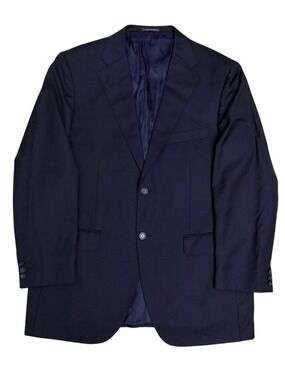 MATTARAZI UOMO Super 150's WOOL Blazer Abito Sartoriale WOOL CASHMERE Jacket 42R